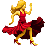 💃 Woman Dancing on Apple iOS 11.1