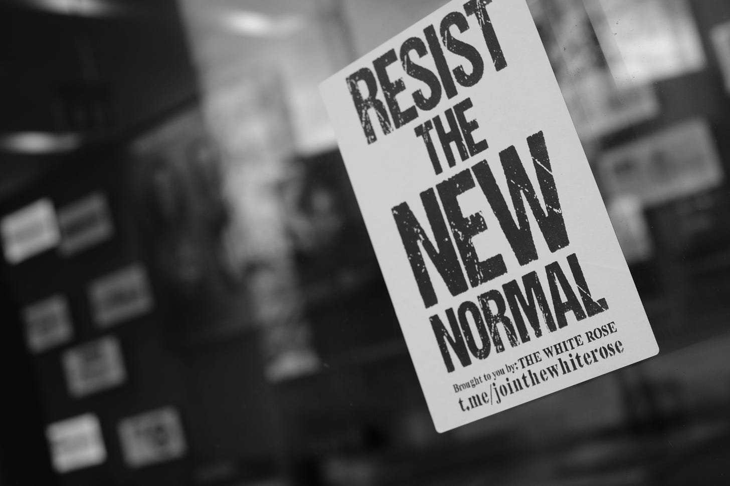Resist the new normal