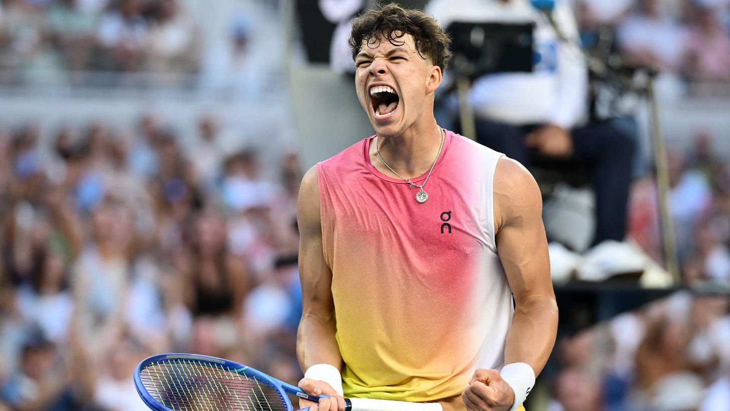 Ben Shelton edges Lorenzo Musetti in dramatic Australian Open clash | ATP  Tour | Tennis