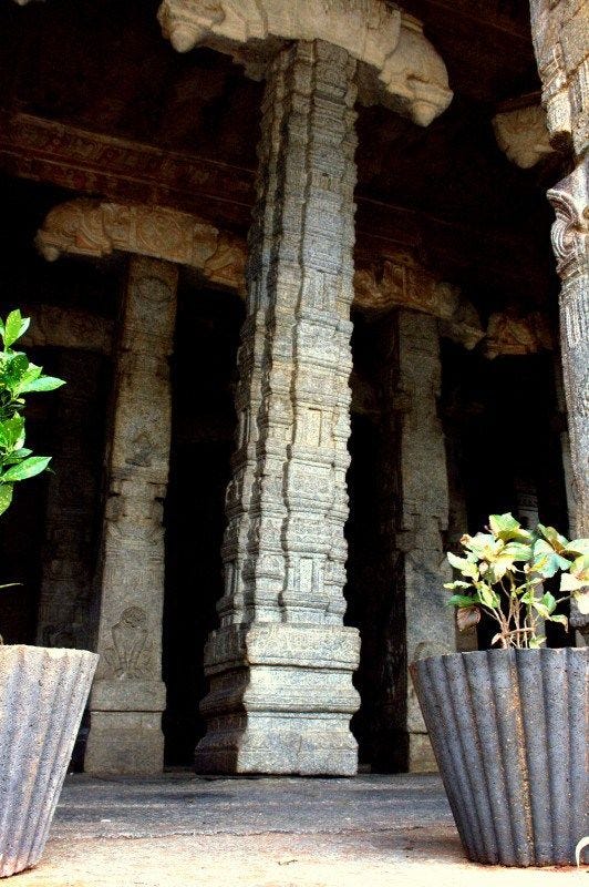 The Hanging Pillar of Lepakshi