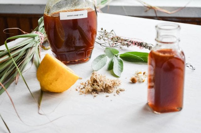Homemade Cough Syrup | In Jennie's Kitchen