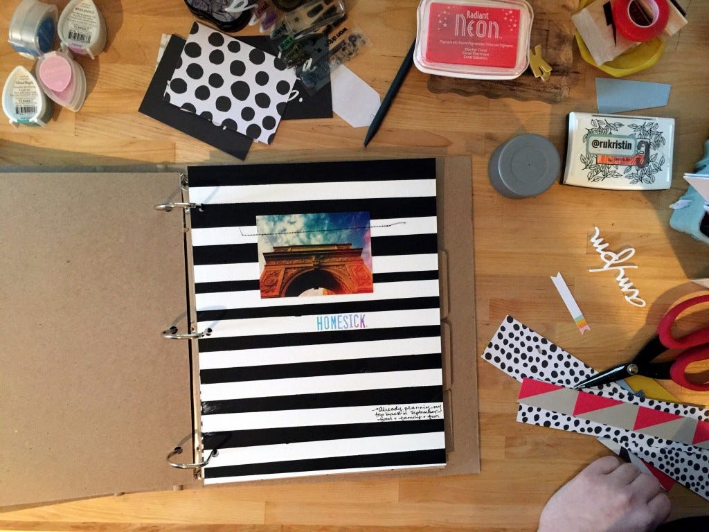 rukristin art journaling