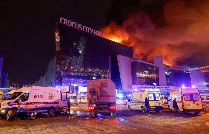 crocus city hall fire