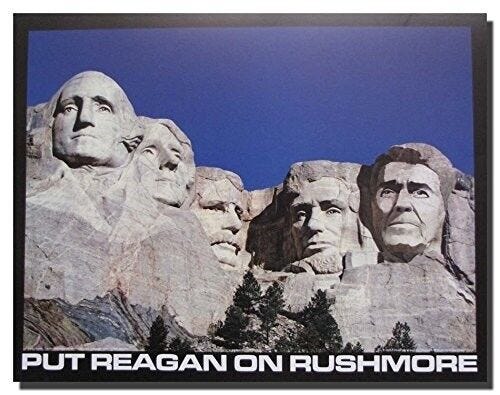 Reagan on Rushmore Mount Rushmore National Memorial South Dakota Art Print 16x20 - Picture 1 of 1