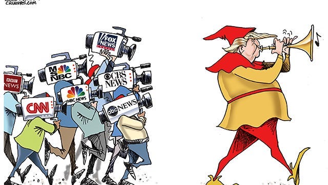 Gary Varvel's cartoons on Donald Trump