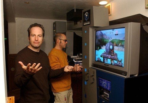 Padishah Emperor TokyoDilf IV on X: "Bob Odenkirk &amp; David Cross playing  Super Smash Bros. Melee https://t.co/glbvp4Awgn" / X