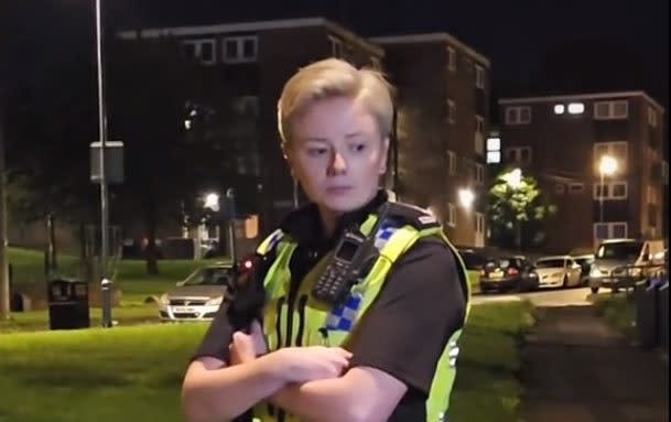 Police officer called a 'lesbian nana' under investigation over pepper  spray incident
