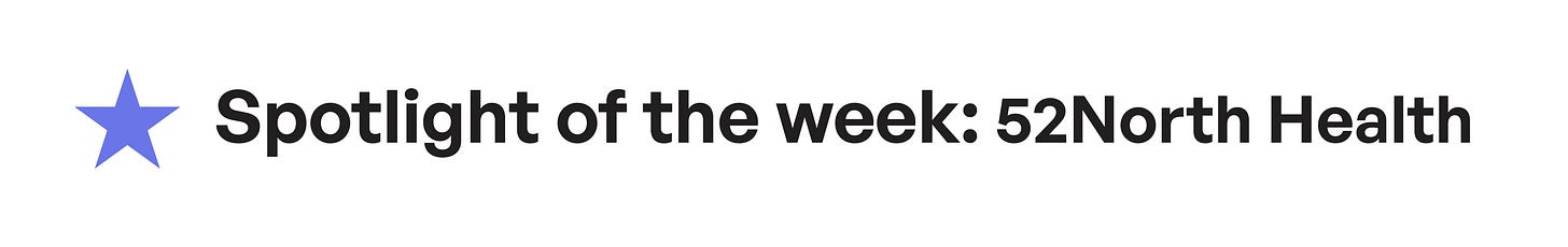 Banner that reads "spotlight of the week: 52North Health