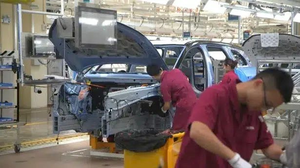 | Assembly line at Chinese all electric car company Nio | MR Online