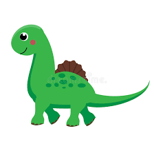 Cute Dinosaur. Cartoon Dino Character. Vector Illustration for Kids Stock  Illustration - Illustration of paleontology, book: 93341672