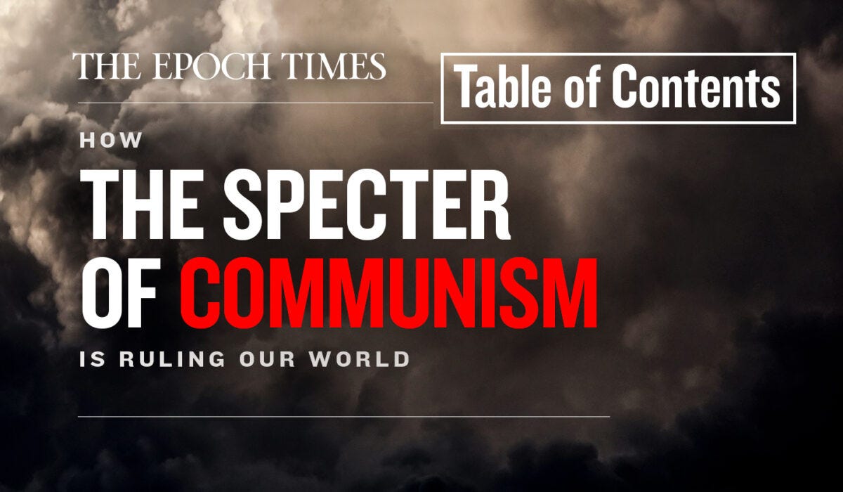 Table of Contents: How the Specter of Communism Is Ruling Our World