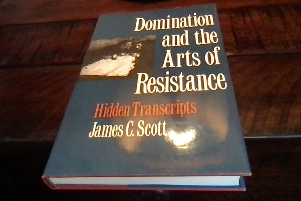 Domination and the Arts of Resistance: Hidden Transcripts