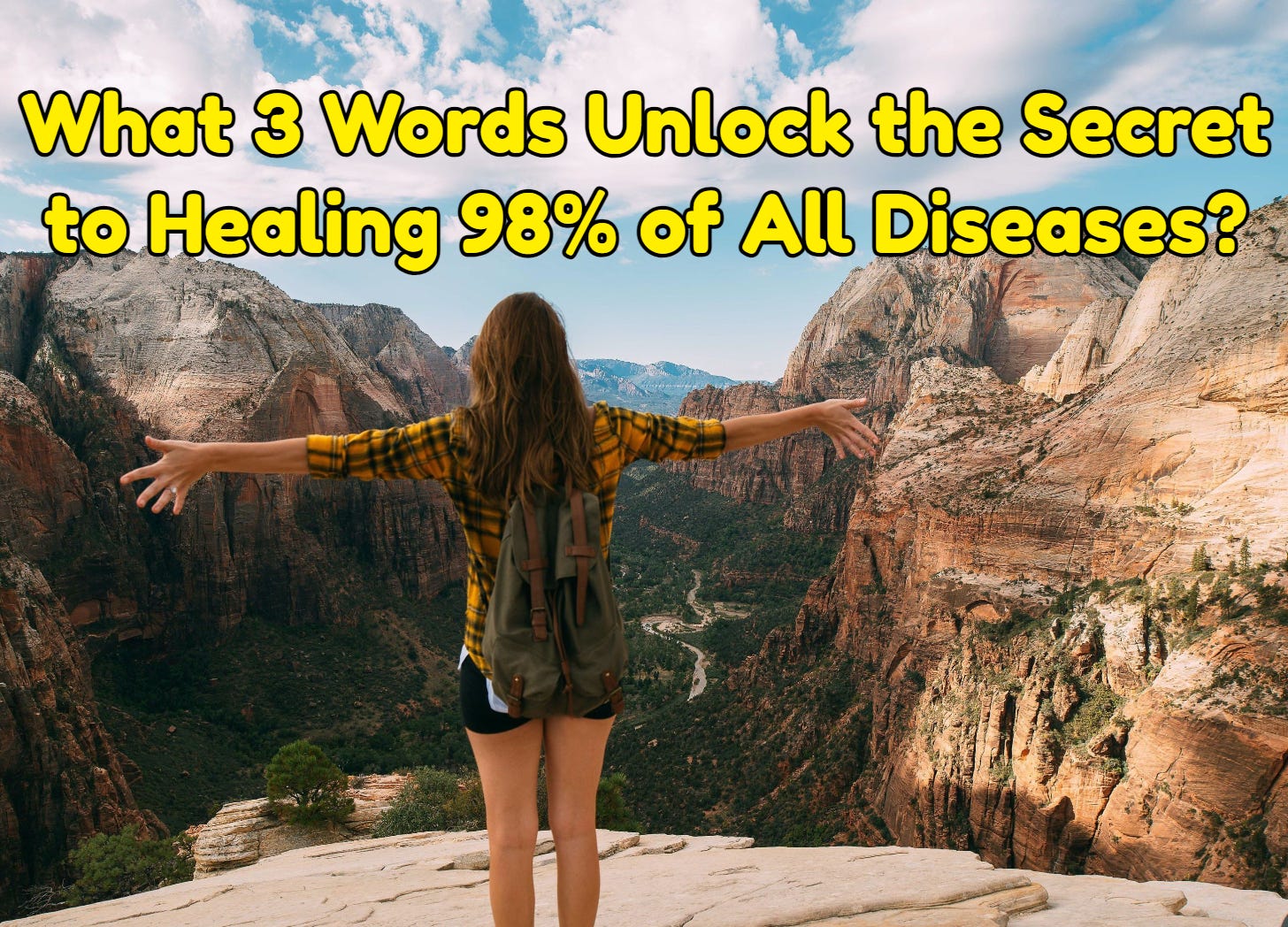 What 3 Words Unlock the Secret to Healing 98% of All Diseases?