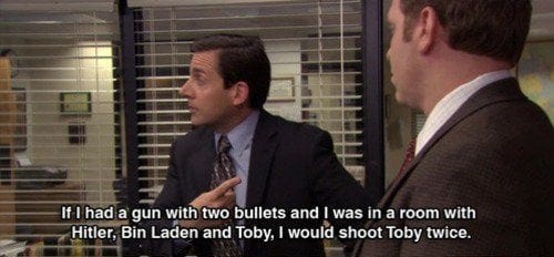 My favorite line from the Office : r/funny