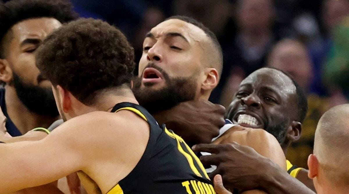 Rudy Gobert Had a Blunt Two-Word Response to Draymond Green's Chokehold -  Sports Illustrated