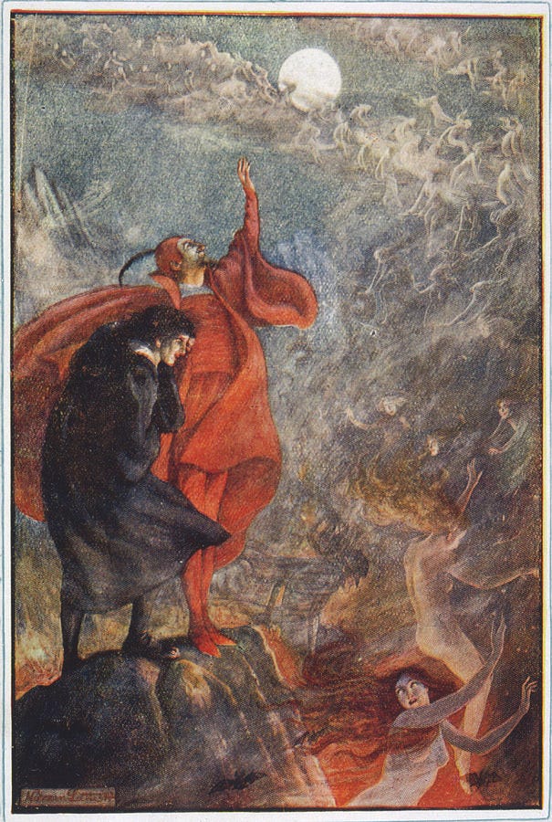 Faust With Mephistopheles Drawing by Mary Evans Picture ...