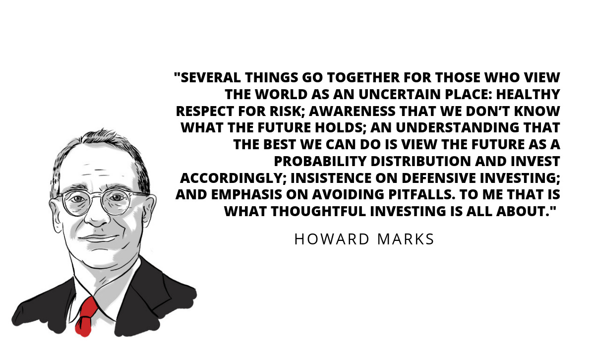 10 Quotes From Billionaire Investor Howard Marks — TRADING COMPOSURE
