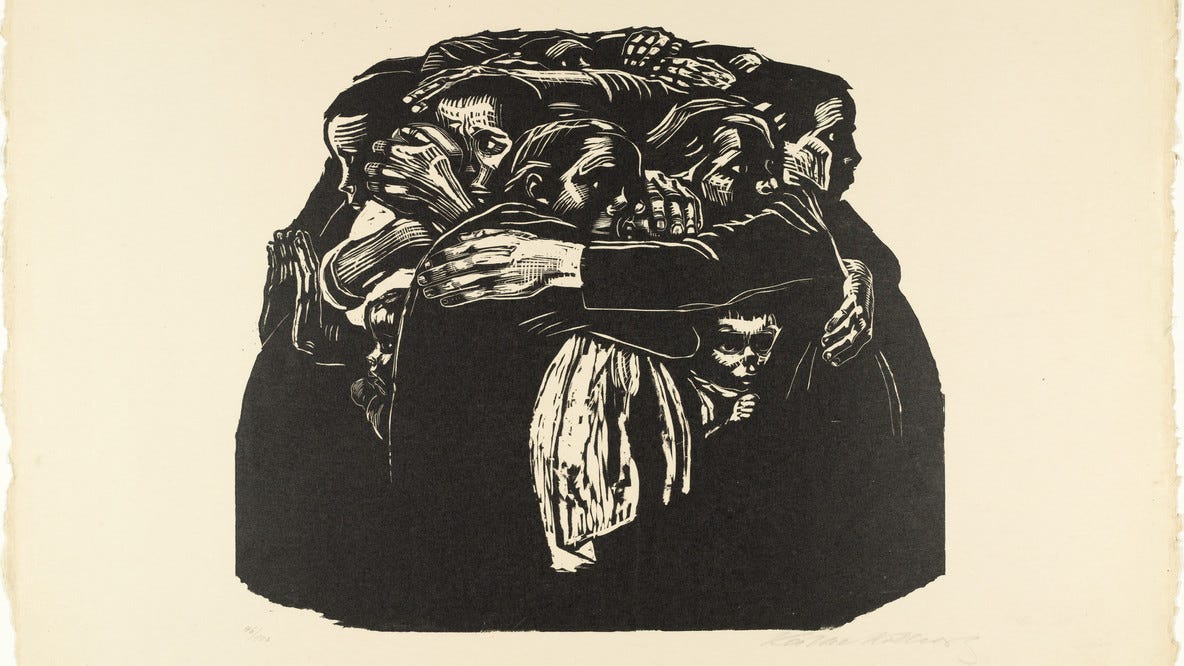 ngl i thought kathe kollwitz was a man before seeing all this