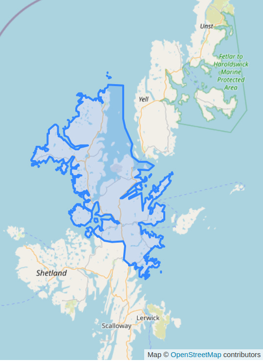 Shetland, Shetland N