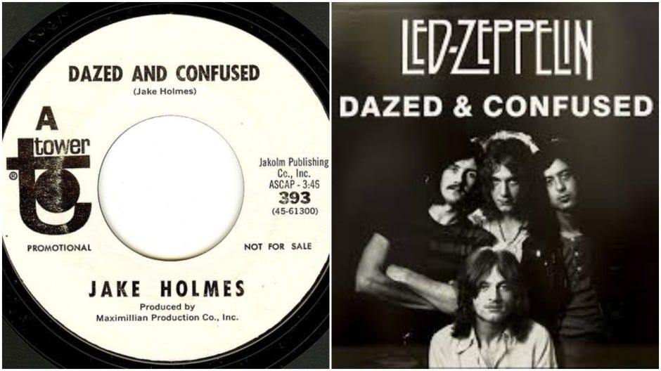 The Original vs. The Cover – “Dazed & Confused” – 2 Loud 2 Old Music