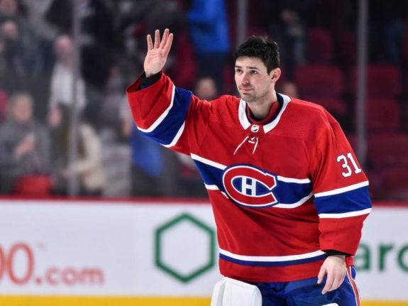 Goaltender Carey Price