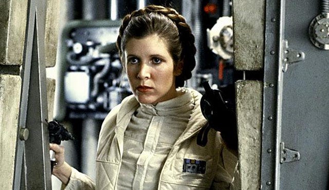 princess leia carrie fisher