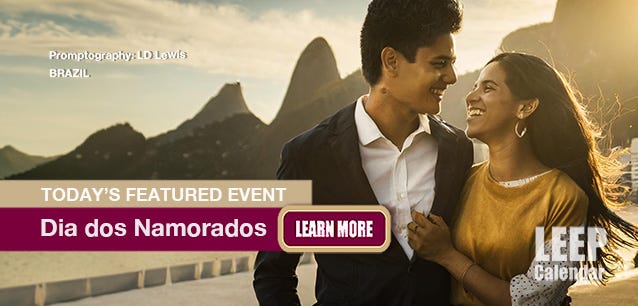 Dia dos Namorados is a favorite holiday in Brazil. Promptography—LD Lewis