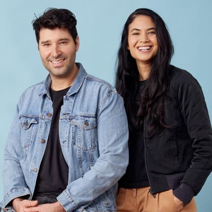 Cliff Obrecht & Melanie Perkins