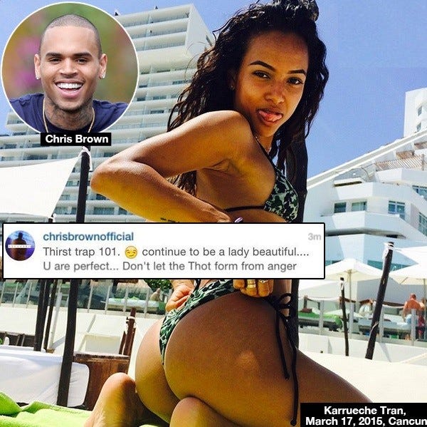 karrueche tran chris brown comments 2015