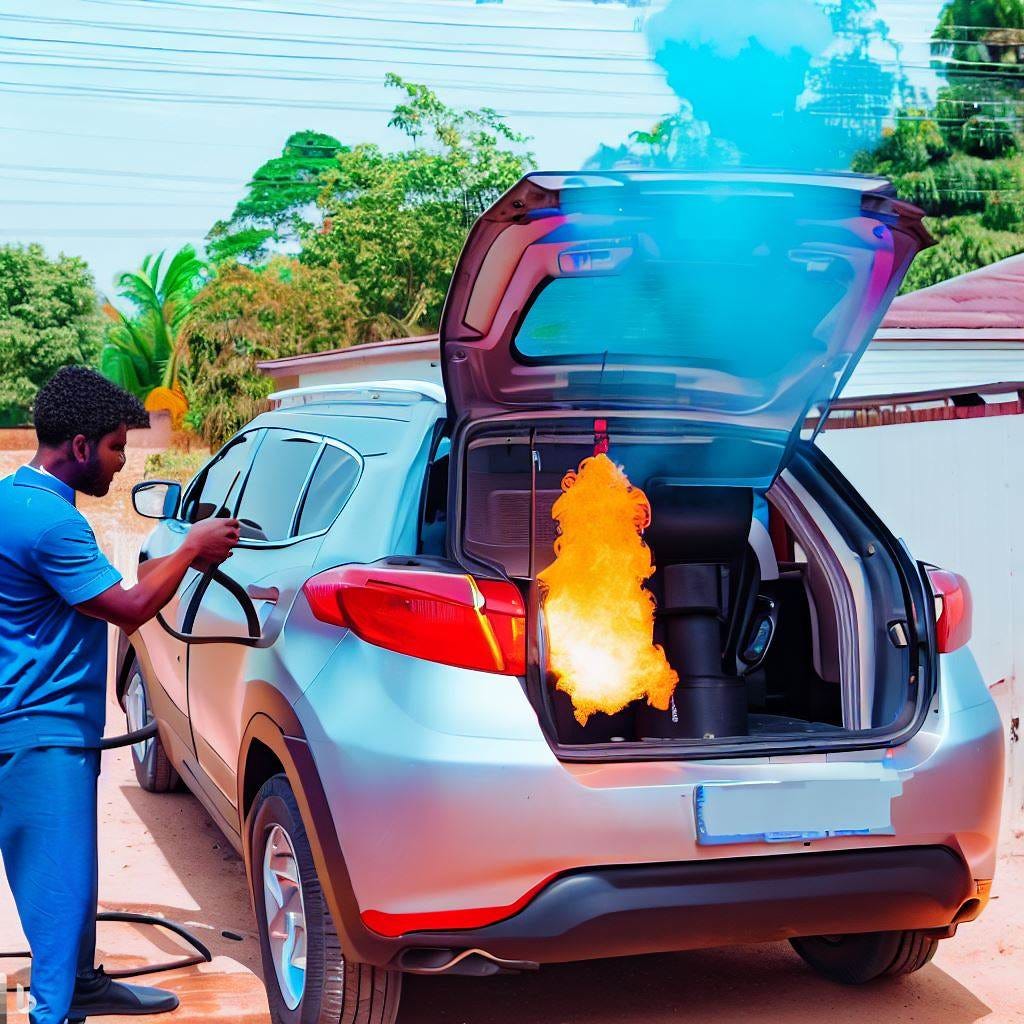 How to convert your car to use Compressed Natural Gas in Nigeria Photography Style