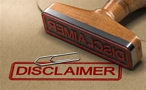 Image result for disclaimer