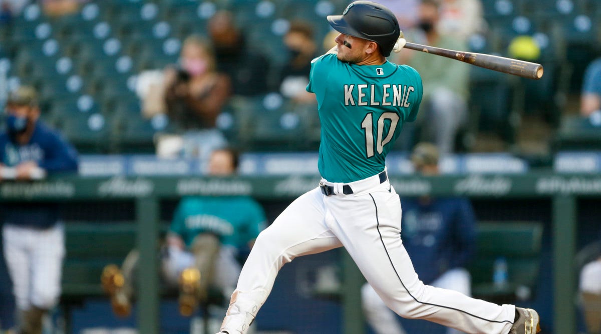 Jarred Kelenic home run video: Mariners OF records first MLB hit - Sports  Illustrated