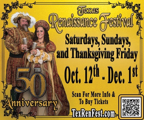 Texas Renaissance Festival (Ren Fest)