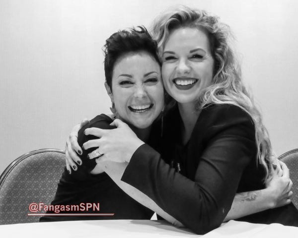 Kim Rhodes Briana Buckmaster supernatural movie tv tech geeks 600x480