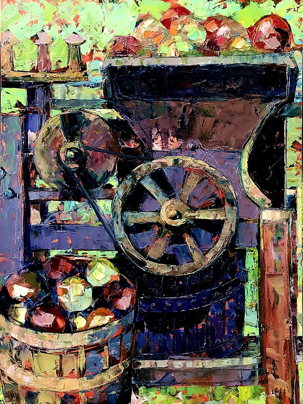 A painting of a machine

Description automatically generated