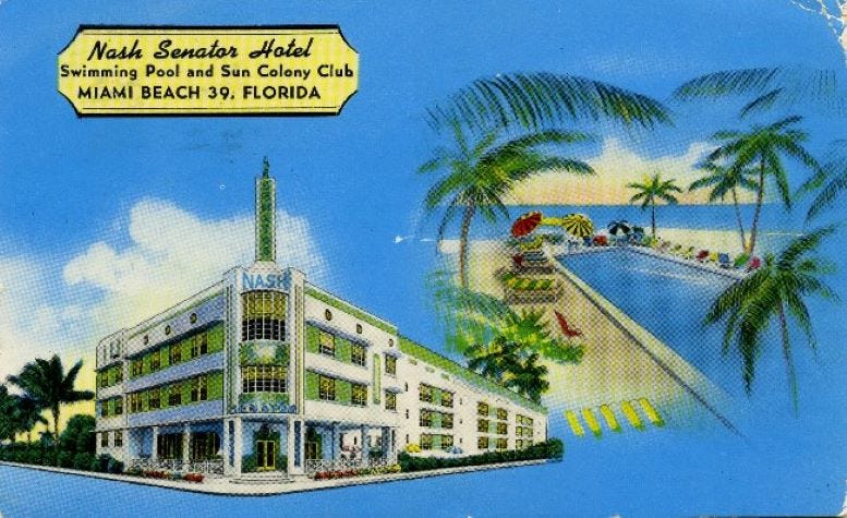  Figure 4: Postcard of Nash-Senator Hotel