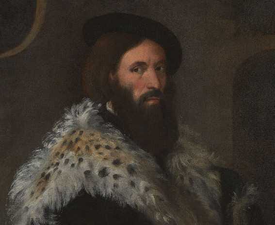 Titian Girolamo Fracastoro portrait
