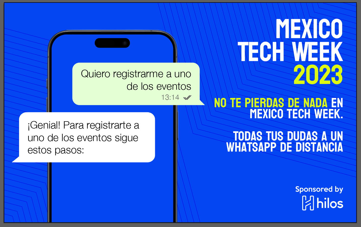 Construyendo el chatbot oficial del #MexicoTechWeek