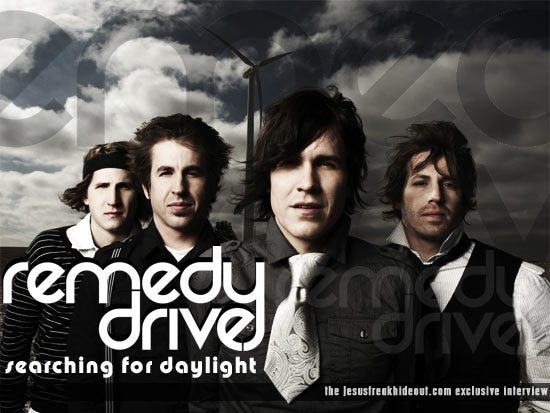 Remedy Drive Interview, Remedy Drive 2008 Jesusfreakhideout.com Interview