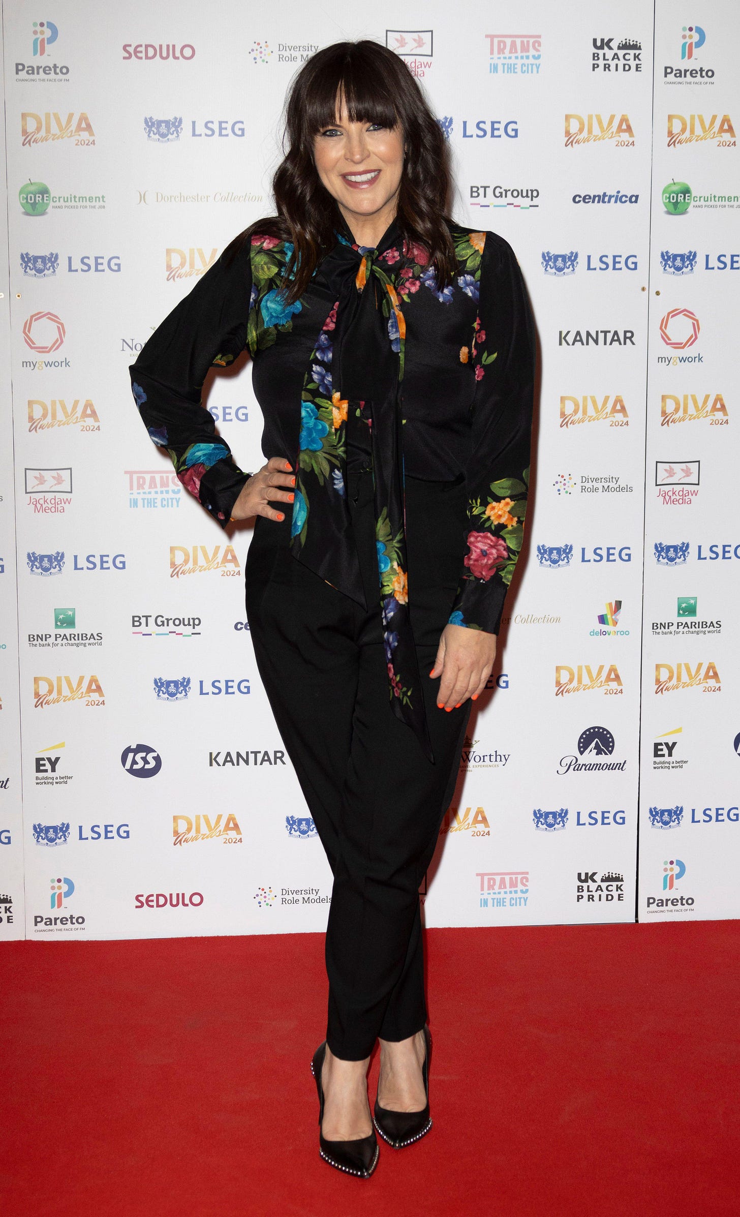 Anna Richardson at the DIVA Magazine Awards 2024