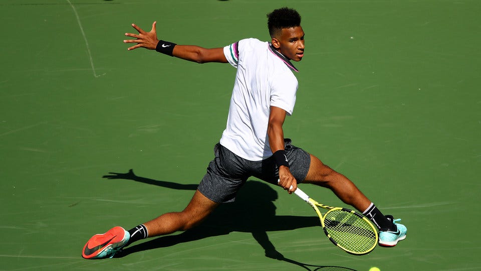 Felix Auger-Aliassime beats steve johnson lyon open 2019