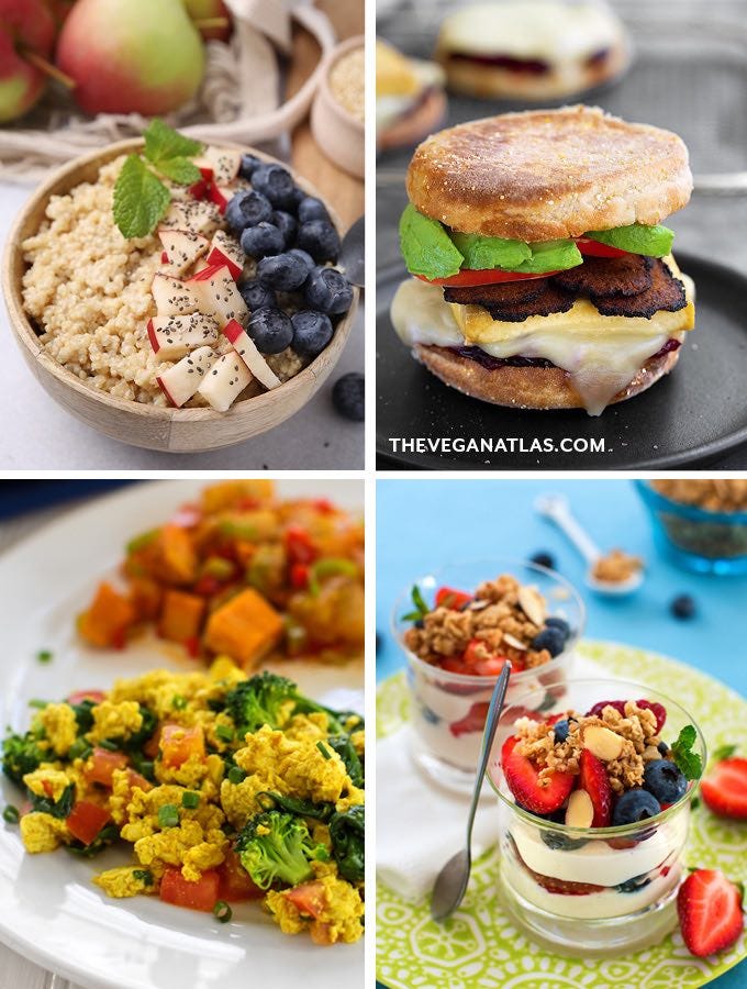 vegan breakfasts roundup