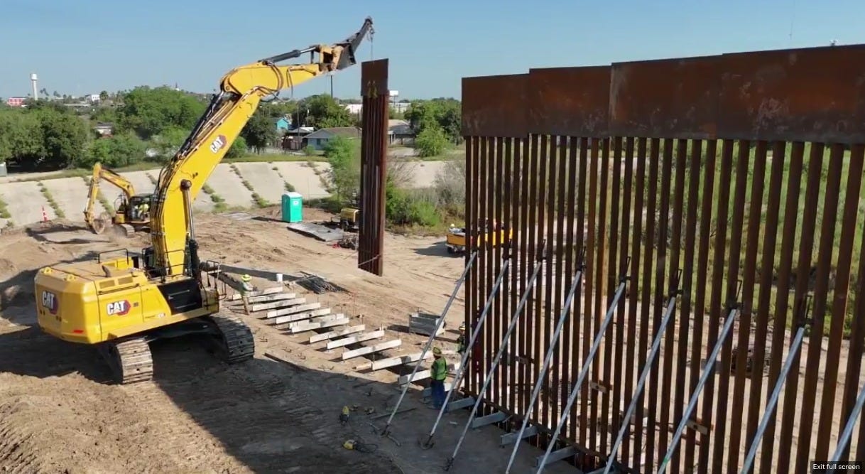 US Customs & Border Protection had awarded the first contract of President Trump’s second term to expand the "Border Wall" US Customs & Border Protection had awarded the first contract of President Trump’s second term to expand the "Border Wall"