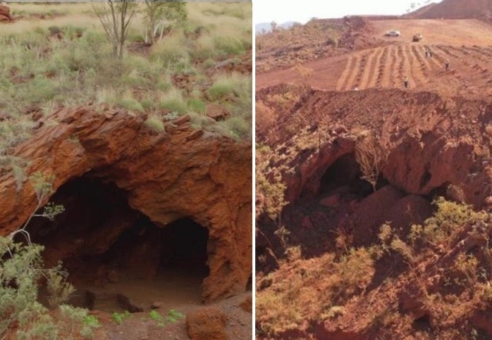 Rio Tinto's destruction of Juukan Gorge "inexcusable" say Australian ...