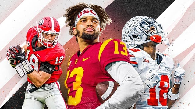 ESPN] Caleb Williams, Brock Bowers, Marvin Harrison Jr. lead college  football's top 100 players for 2023 : r/CFB