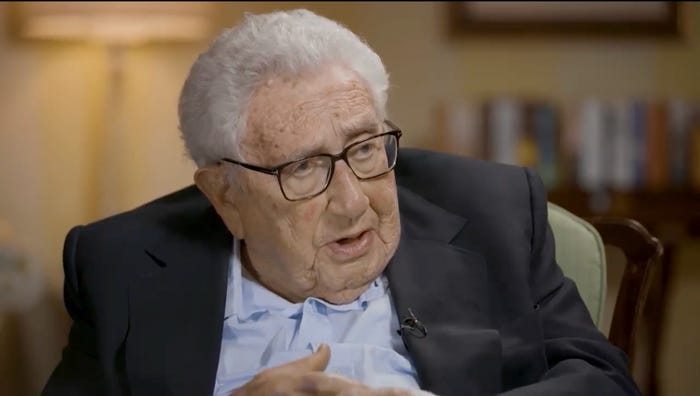 Former US Secretary of State Henry Kissinger Former US Secretary of State Henry Kissinger