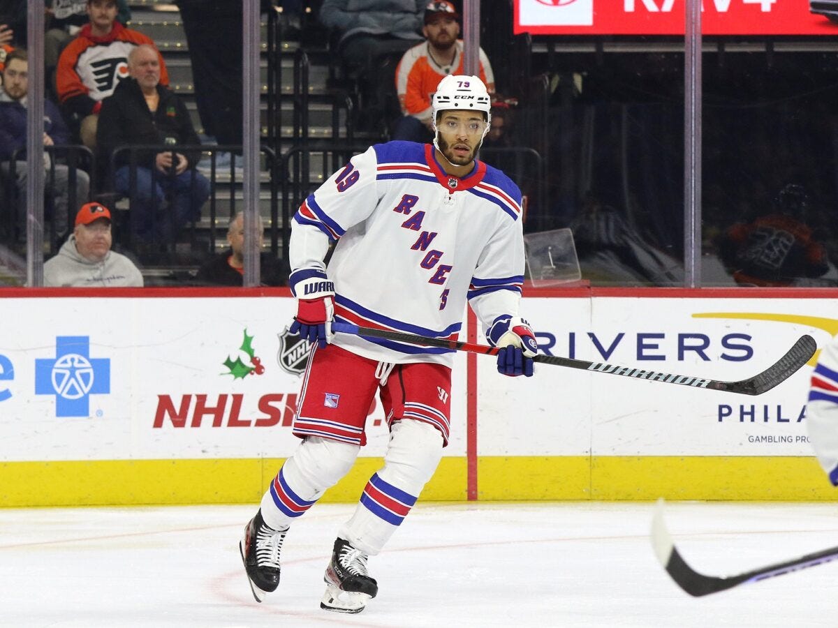 K'Andre Miller New York Rangers