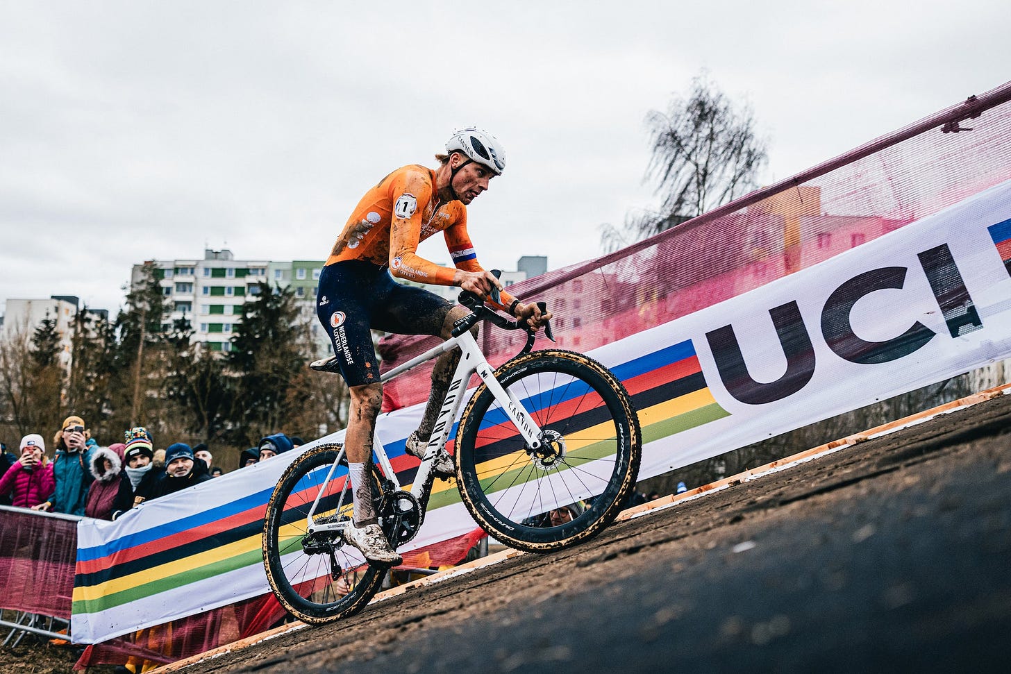 Mathieu van der Poel: Gravel World Champs 2024