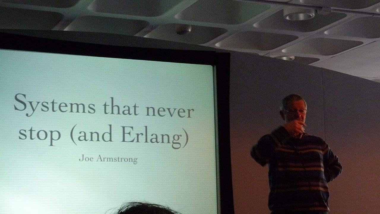 Joe Armstrong Erlang