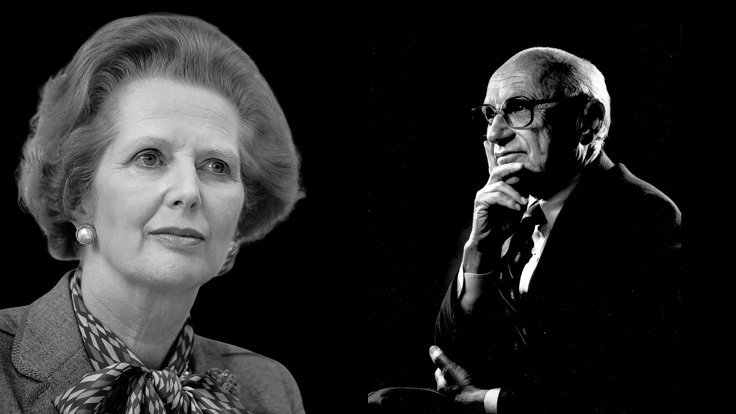 Milton Friedman falls out with Thatcher - The 70s 80s 90s Blog